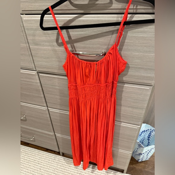 Ciao Lucia Vibrant Red Sleeveless strap Dress - Picture 1 of 4